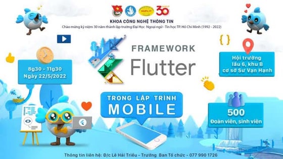 Flutter trong lập trình mobile - HUFLIT 2022