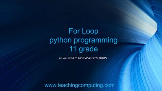 ForLoops.pptx