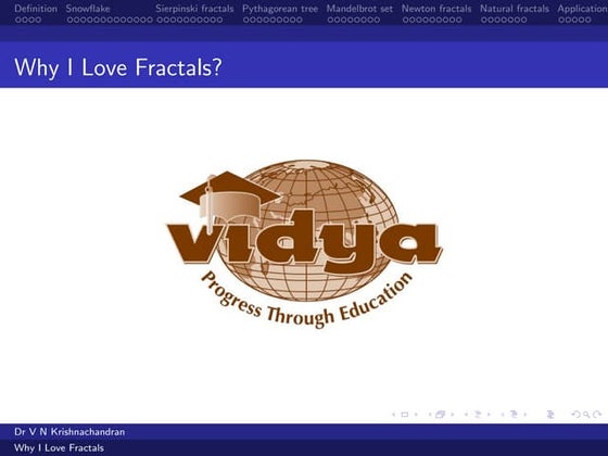 First Introduction to Fractals