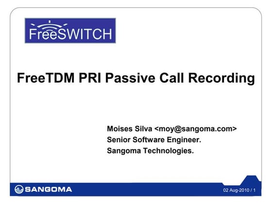 FreeTDM PRI Passive Recording
