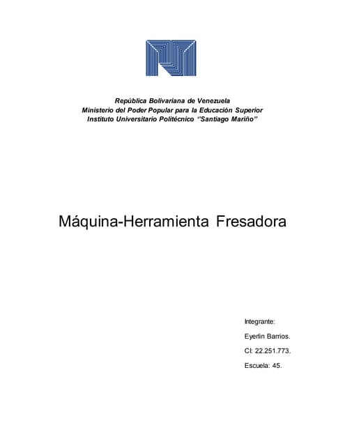Fresadora