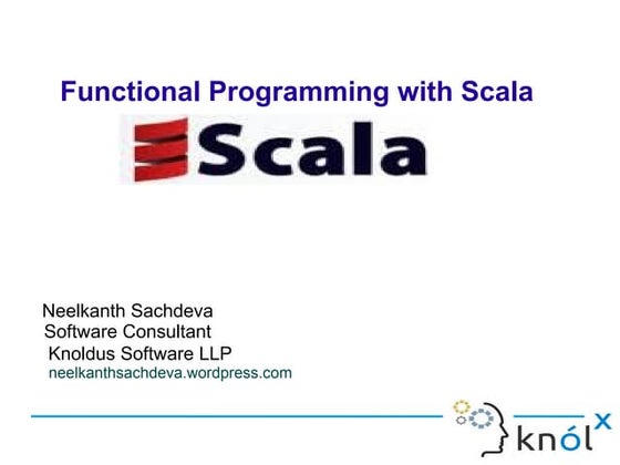 Functional Programming With Scala