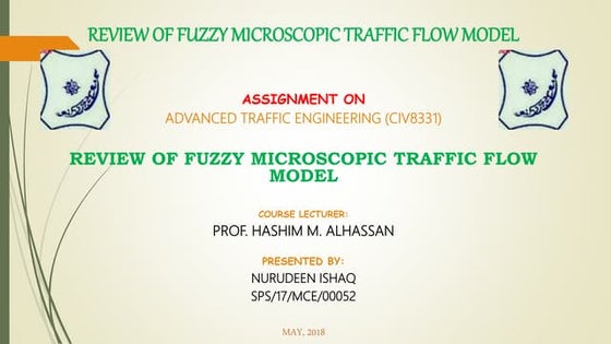 Review of Fuzzy Model 