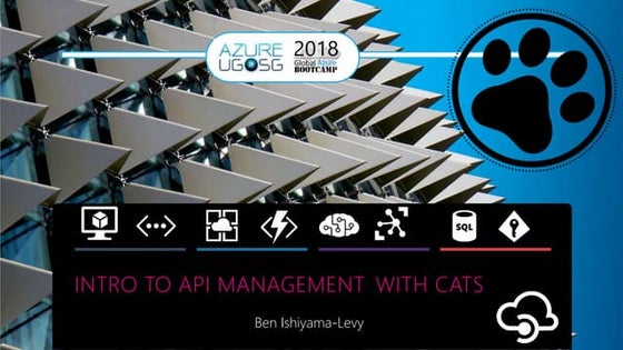Intro to Azure Api Management - With Cats