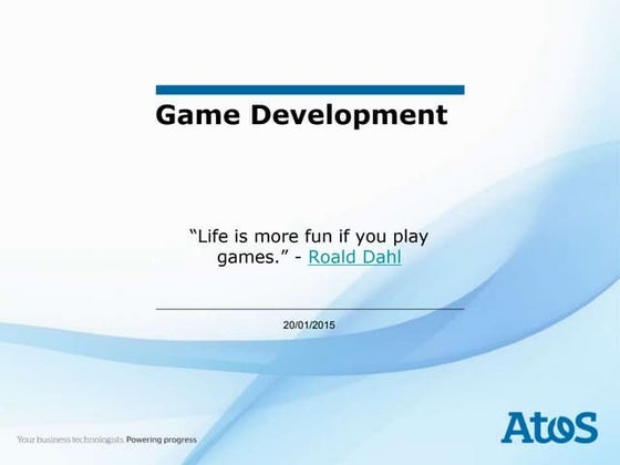 Game development door Peter Vrenken