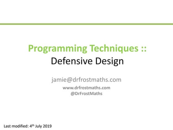 GCSECS-DefensiveDesign.pptx