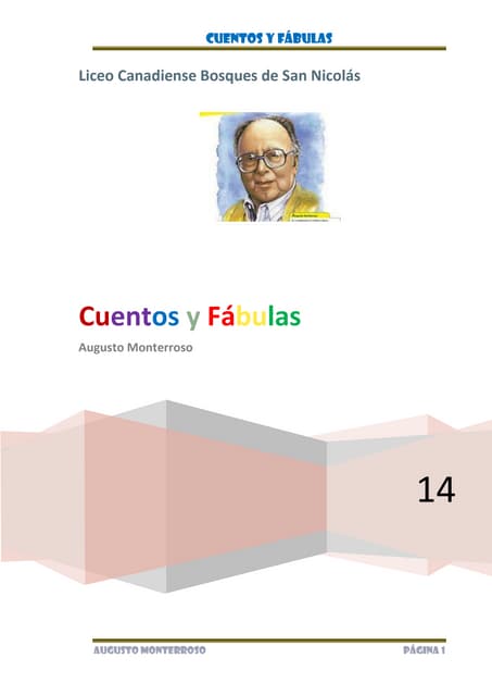 Cuentos y Fábulas de Augusto Monterroso