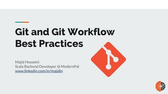 Git and git workflow best practice
