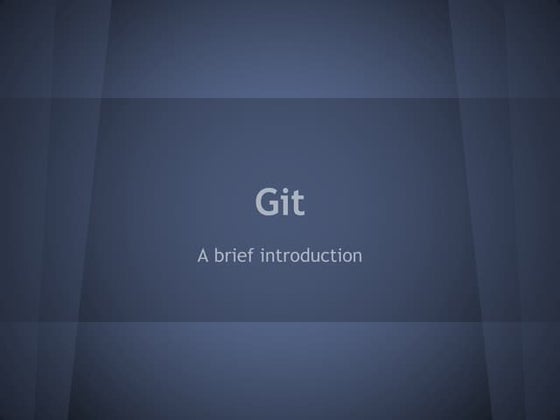 Basic Git Tutorial