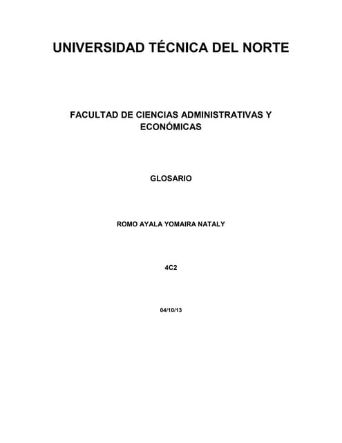 Glosario tics