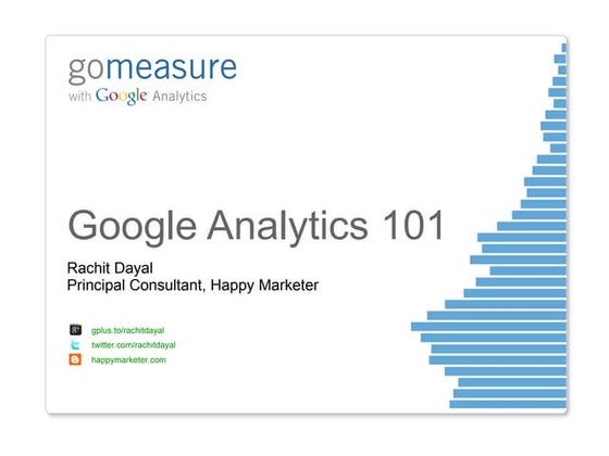 GoMeasure SG & KL - Analytics 101 Presentation