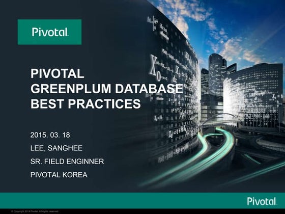 Gpdb best practices v a01 20150313