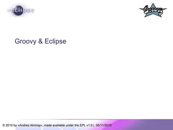 Groovy for Java Developers