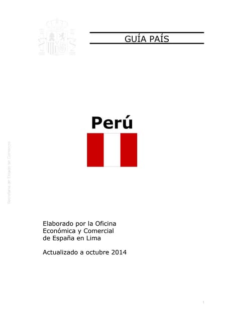 Guía país Perú