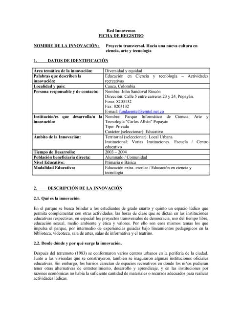 Guia de proyectos y ejemplos