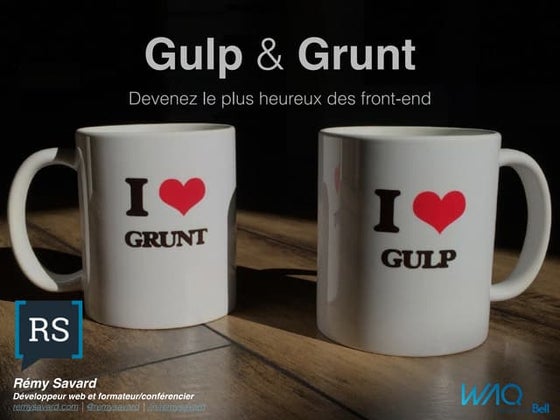 Devenez le plus heureux des Front-end avec Gulp.js