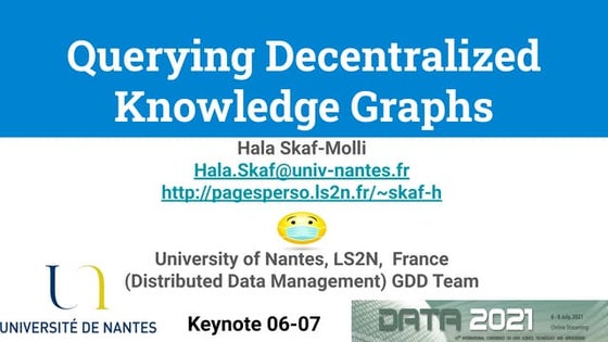 Hala skafkeynote@conferencedata2021