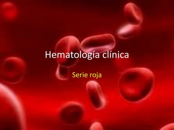 Hematología clínica