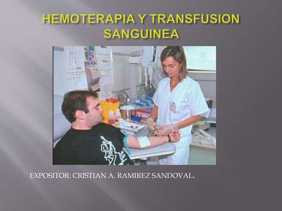 Hemoterapia