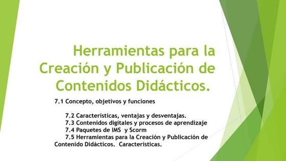 HERRAMIENTAS  PARA LA CREACION Y PUBLICACION DE CONTENIDOS