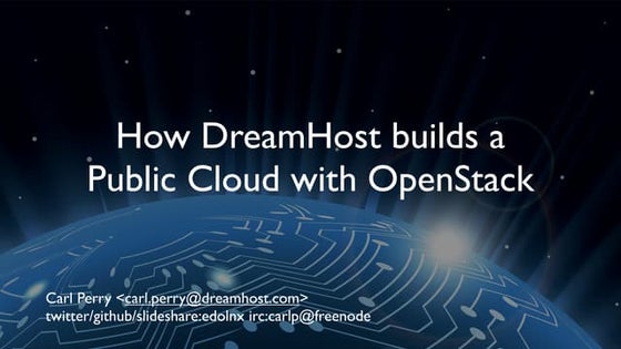 How DreamHost builds a public cloud with OpenStack.pdf