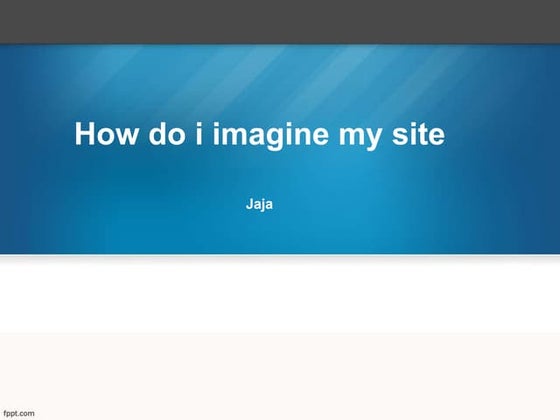 How do i imagine my site