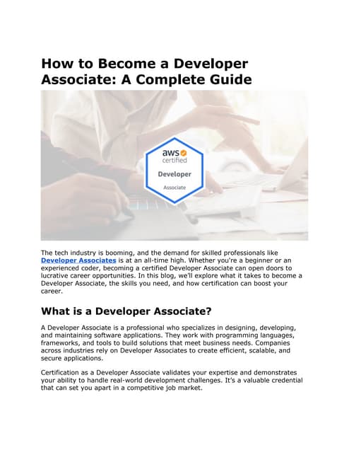 How to Become a Developer Associate_ A Complete Guide.docx