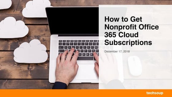 How to Get Nonprofit Office 365 Cloud Subscriptions