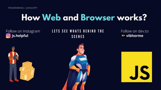 How web works and browser works ? (behind the scenes)