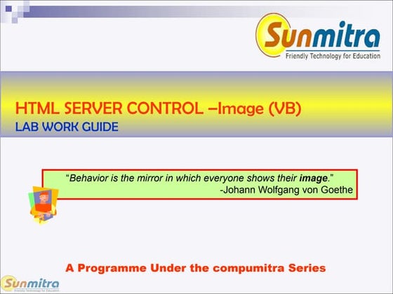 Html Server Image Control VB