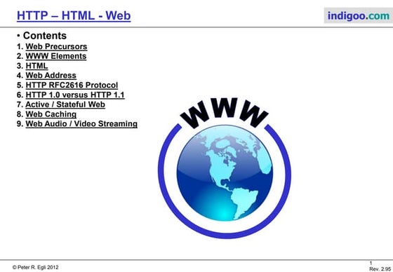 HTTP & HTML & Web