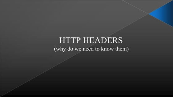 Http headers