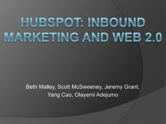 Hubspot Case Analysis