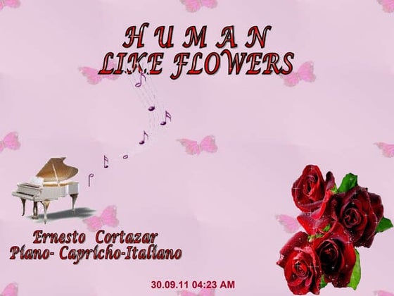 Human like flowers