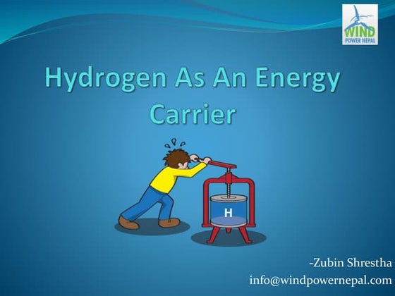 Hydrogen as an energy carrier