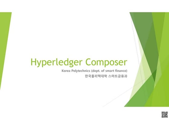 Hyperledger composer