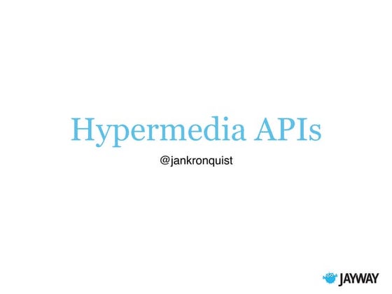 Hypermedia APIs - GeekOut