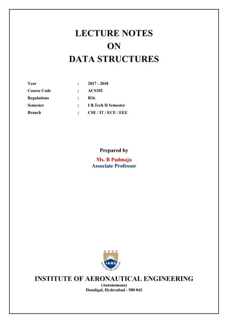 Iare ds lecture_notes_2