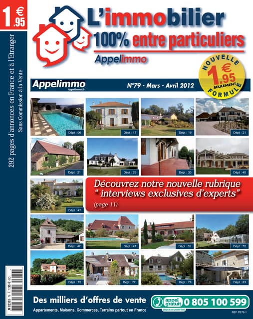 L'immobilier 100% entre Particuliers : Journal Mars-Avril 2012