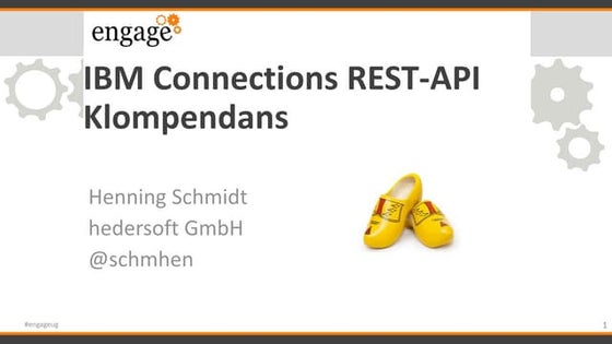 IBM Connections REST API Klompendans