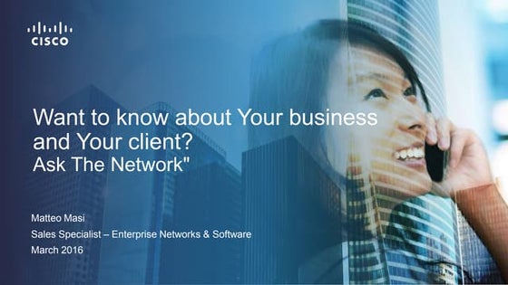 Cisco Mobility - IBM & IDC event