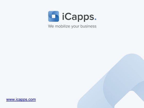 iCapps workshop App Design - AFT Leuven