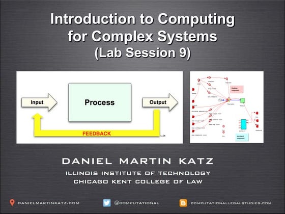 ICPSR - Complex Systems Models in the Social Sciences - Lab Session 9 - Profe...