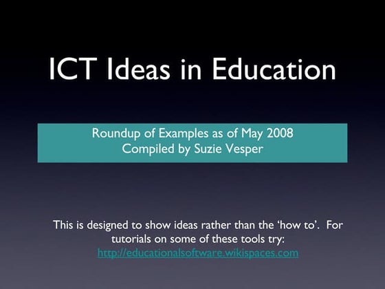 Ict Examples Presentation