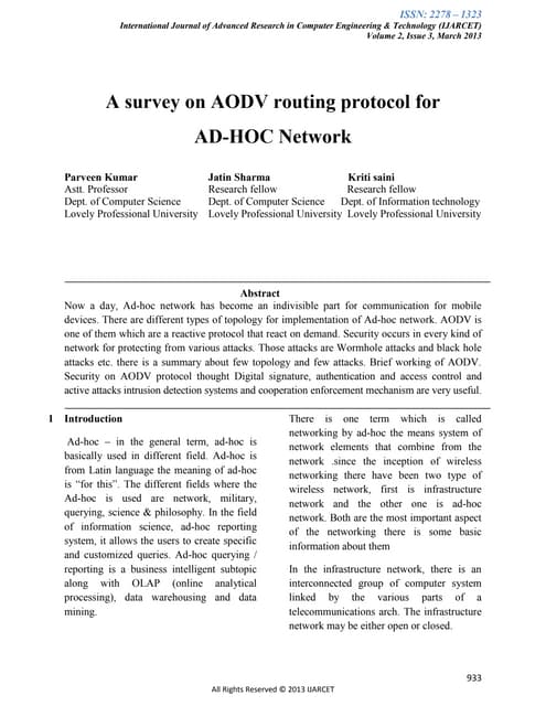 Ijarcet vol-2-issue-3-933-937