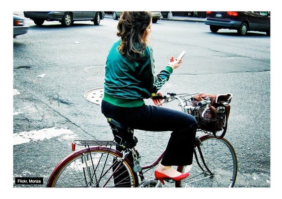 Flickr images of people texting