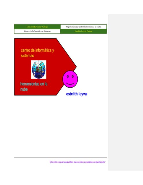 Importanciadelas herramientasenlanube