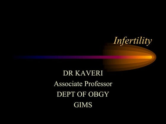 Infertility ppt