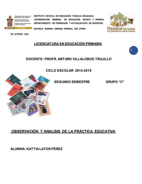 Informe de observacion
