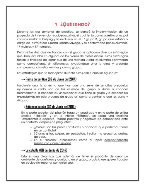 Informe redaccion